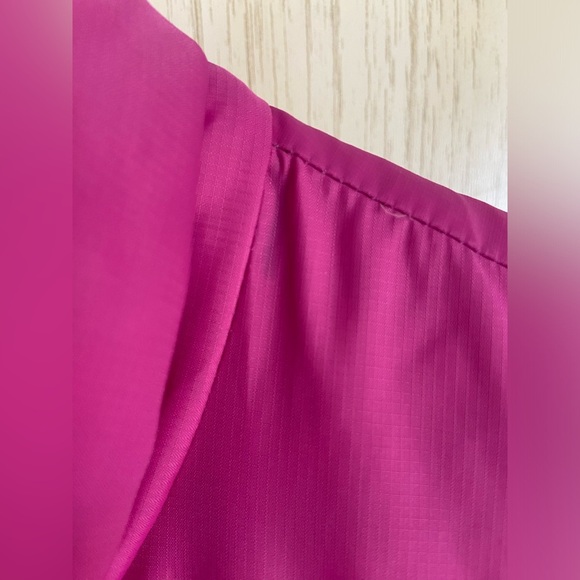 L.L. Bean Goose Down Puffer Jacket PINK Berry Full Zip Sz XL - Picture 13 of 14